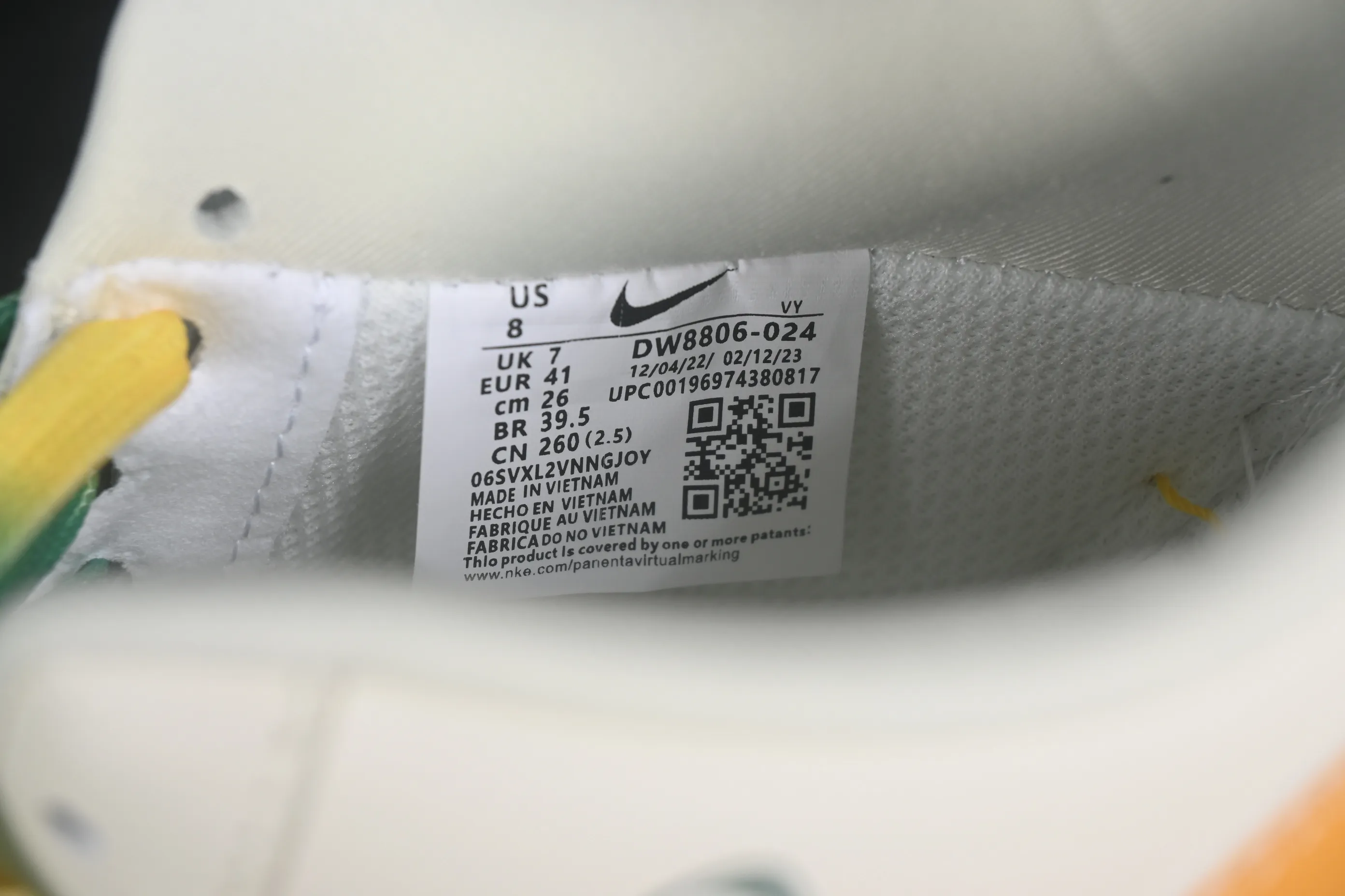 All categories Nk Air Force 1 Air Force series Nk Air Force 1 Low Air Force low-top Nike Air Force 1'07 Low World Cup theme Air Force 1 low-top casual sneakers DW8806-024
